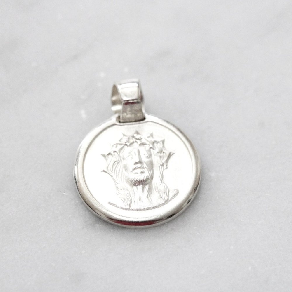 Sterling Silver Jesus Christ Pendant